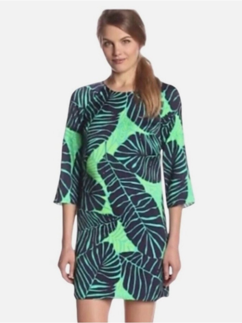 Lilly Pulitzer Carol Shift Dress In Under The Palm Tree Sz 4